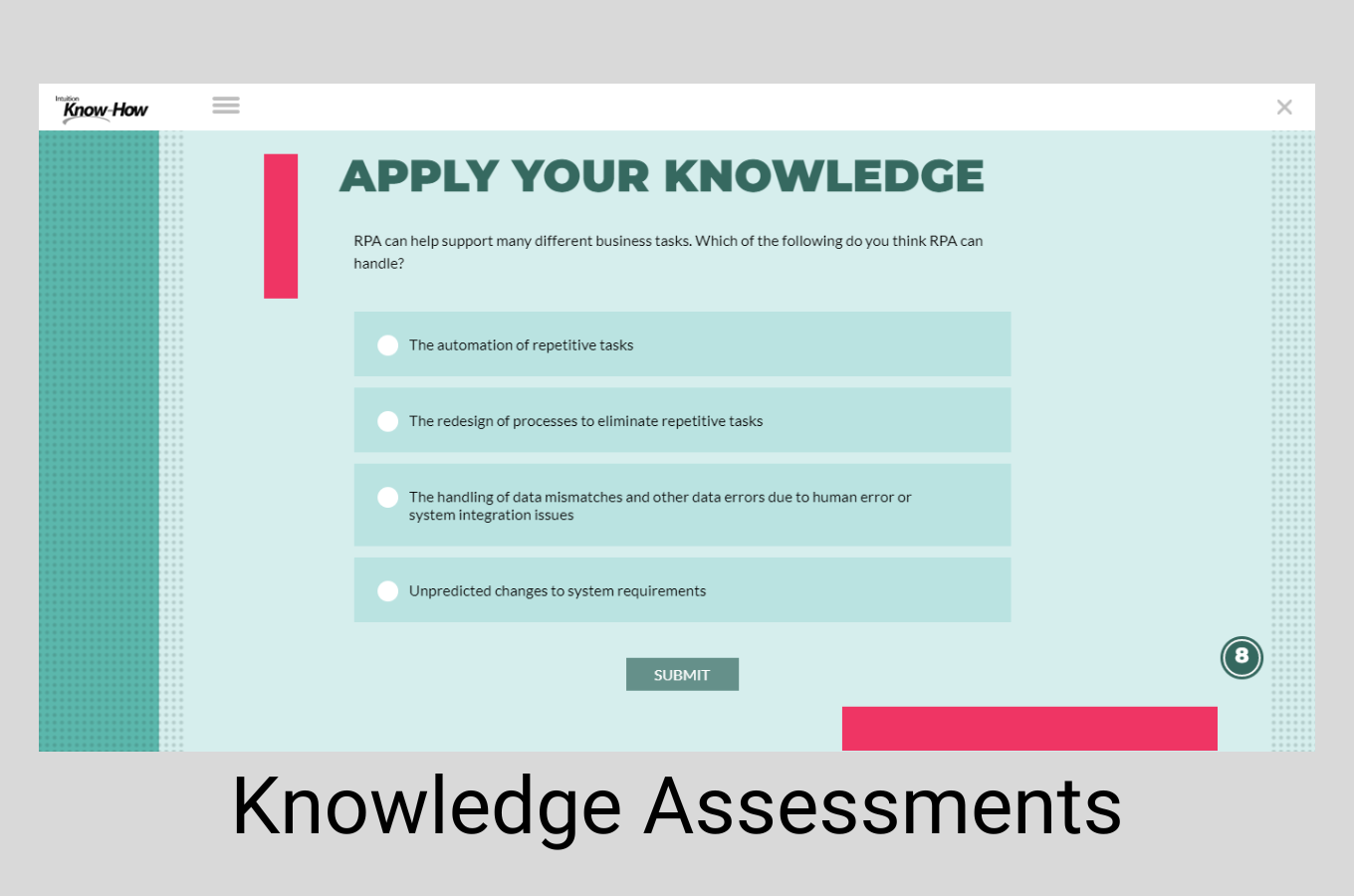 knowledge assessments