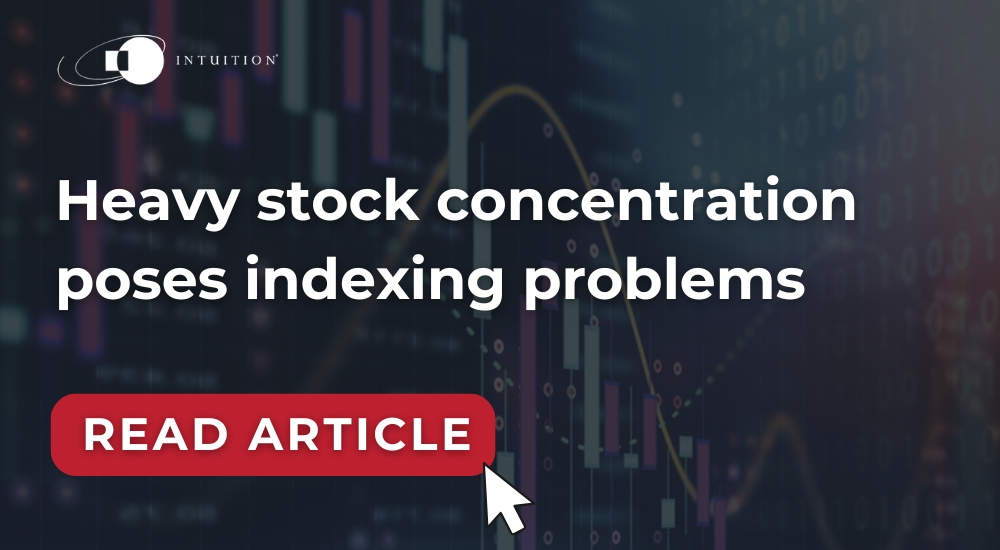 Heavy stock concentration poses indexing problems