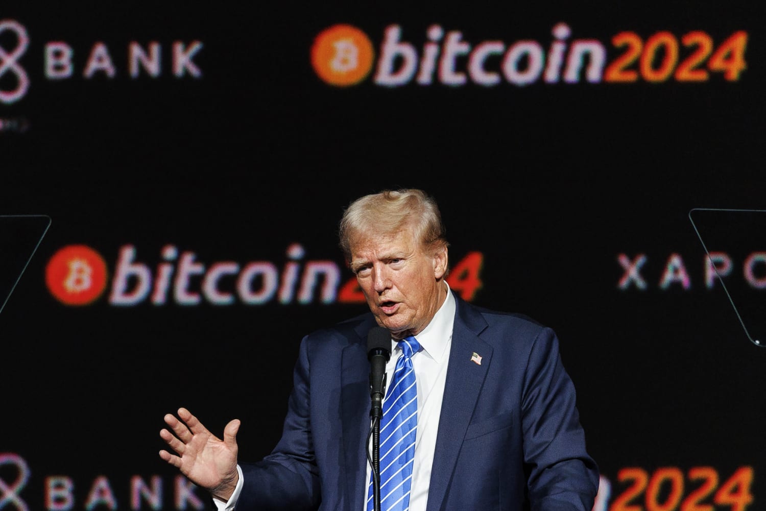 Trump is a supporter of crypto, but also the US dollar